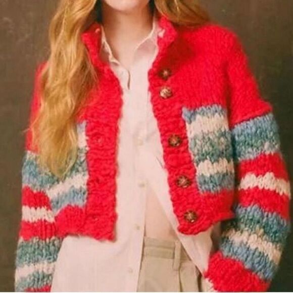 NWT BDG Kinley Chunky knit cropped cardigan
Retail $ 148 Size: XS - Picture 8 of 12